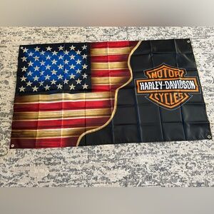 Harley Davidson flag